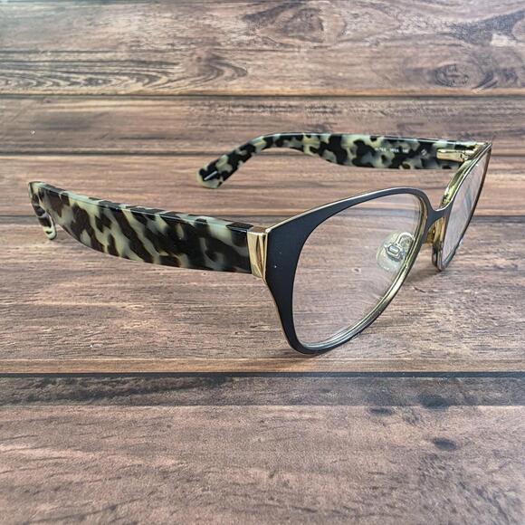 Kate Spade Eyeglasses Womens 140 Black Tortoise Cat Eye BOYS MAKE PASSES Optical - Picture 2 of 9